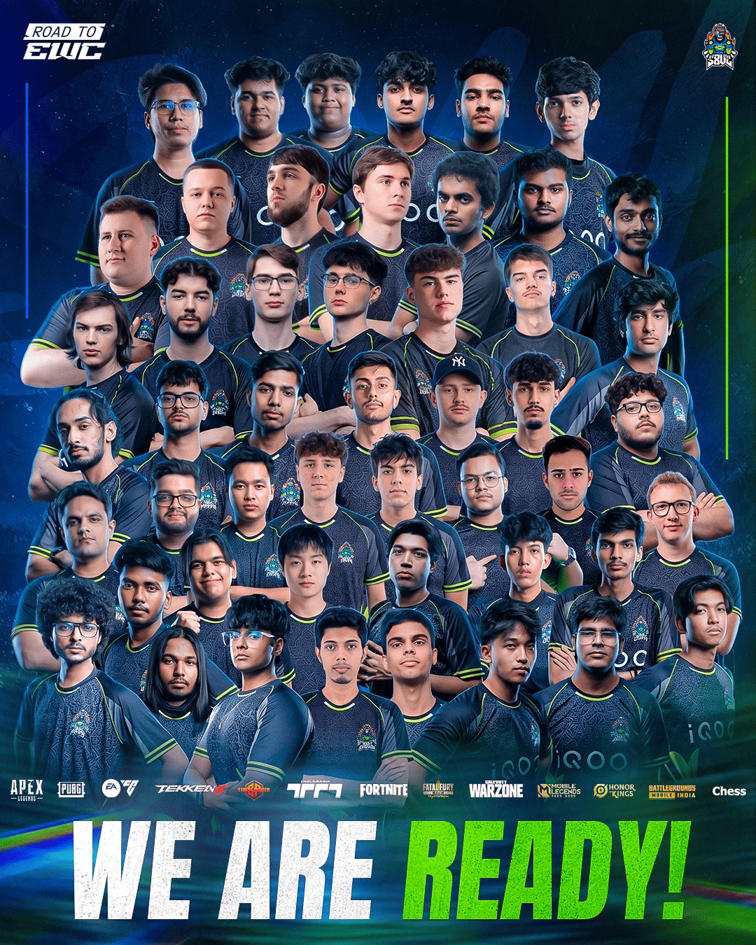 S8UL unveils rosters across 12 titles for Esports World Cup 2026